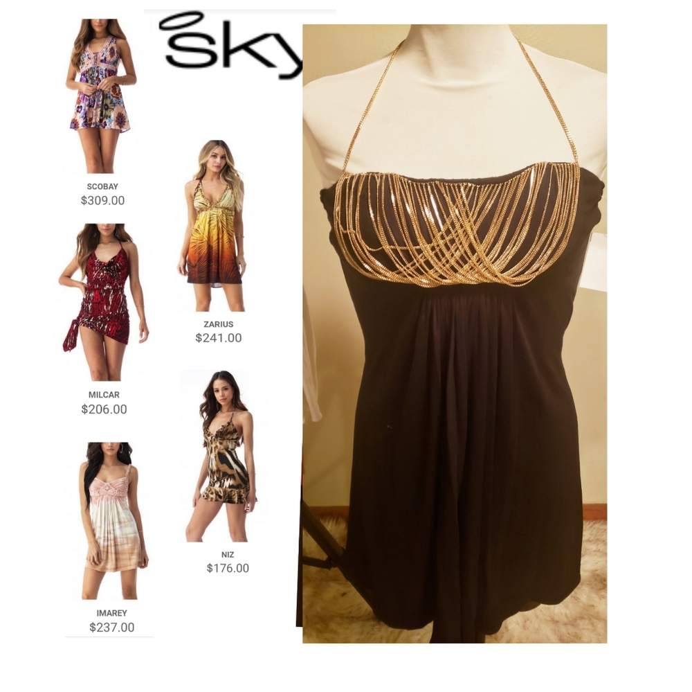 Sky mini dress. Sz Med. DEAL!